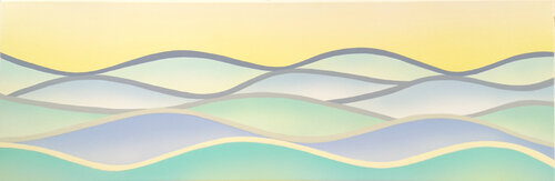 Flow by Krisztina Dózsa-Farkas, Painting for Sale on Select
