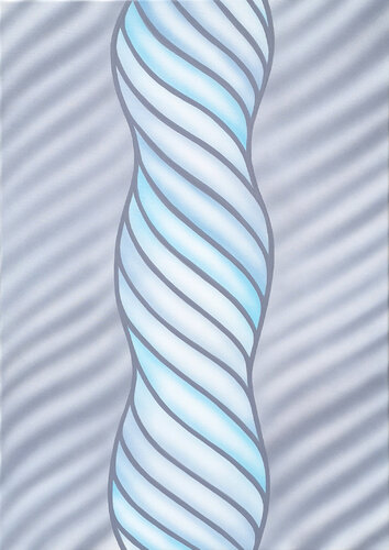 TORSION by Krisztina Dózsa-Farkas, Painting for Sale on Select