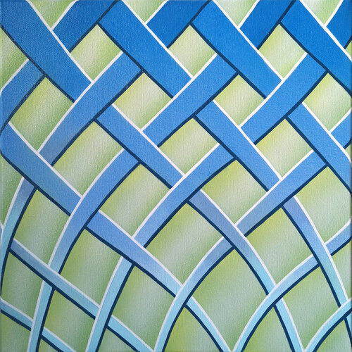 KREUZUNGEN by Krisztina Dózsa-Farkas, Painting for Sale on Select