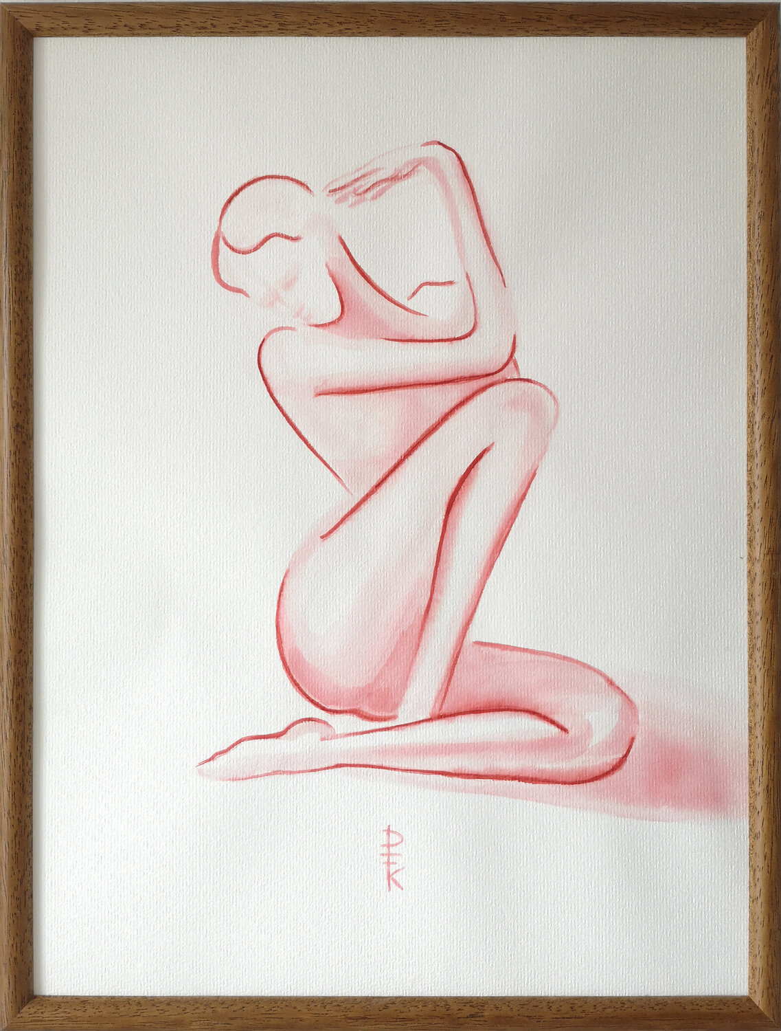 Innig 2. - die Schöne und ihr Geliebter Krisztina Dózsa-Farkas Original painting for sale