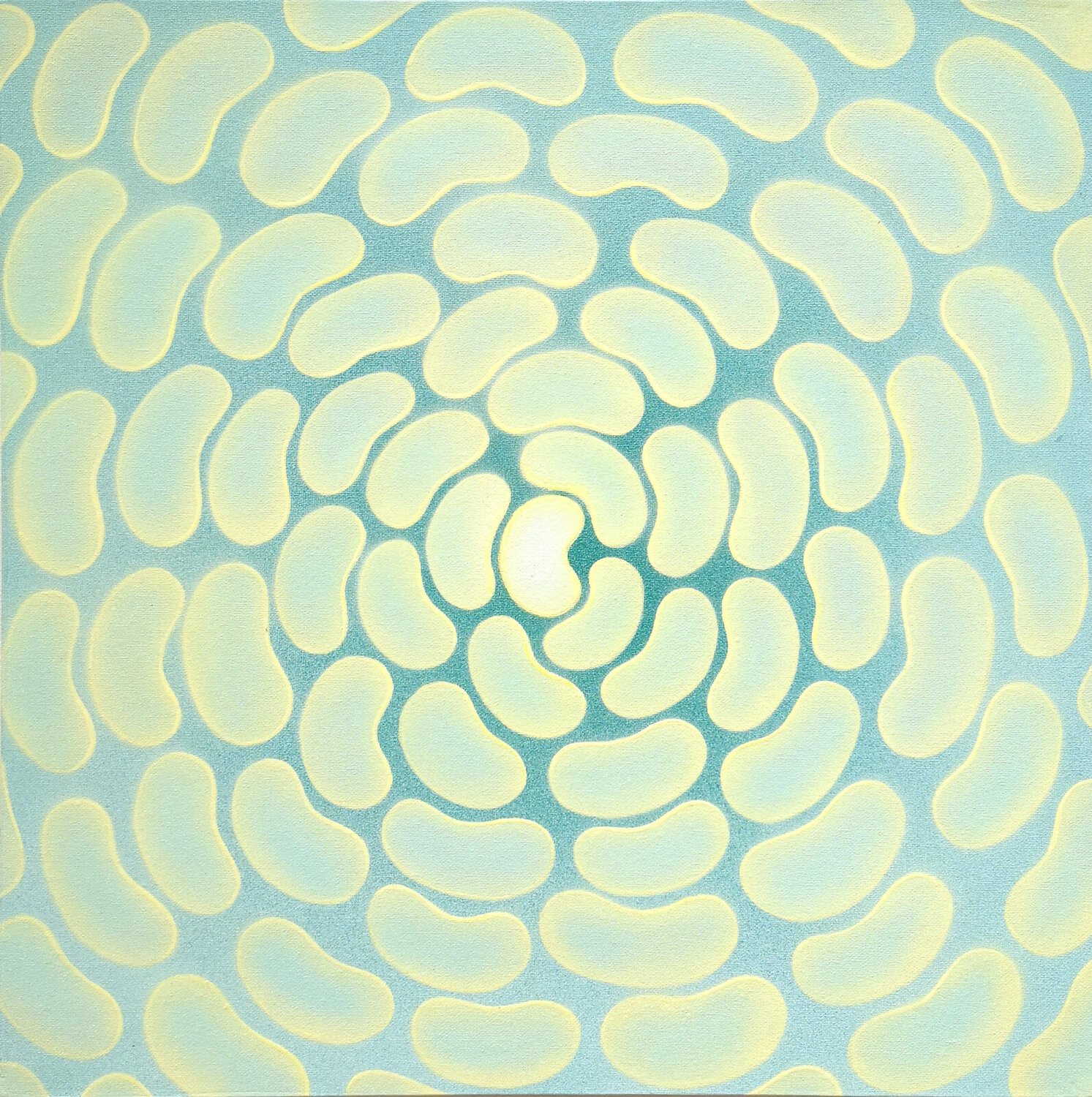 ICH STEHE IM MITTELPUNKT.../  I stand in the middle of the circle Krisztina Dózsa-Farkas Original painting for sale