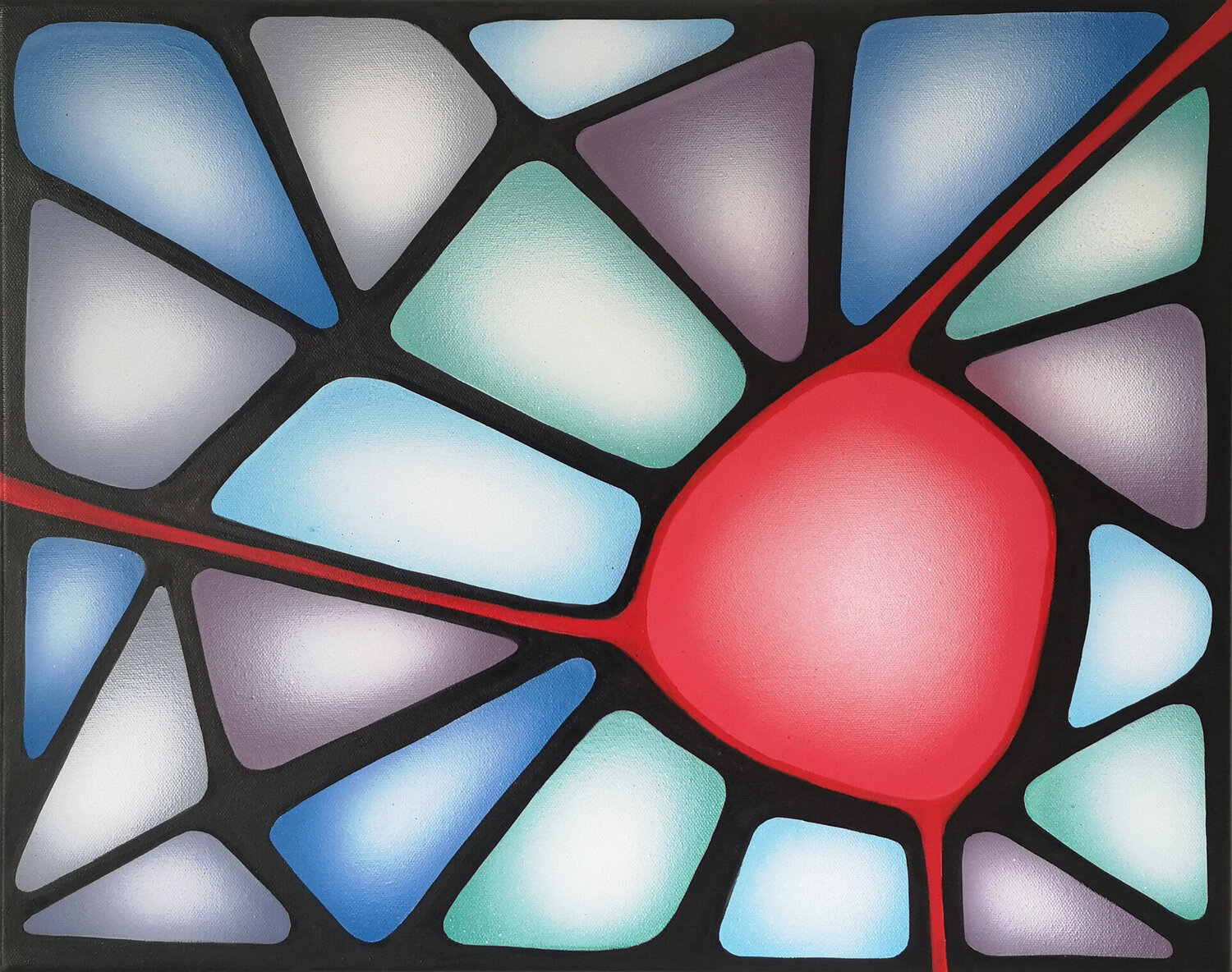 HERZENSSACHEN / Mattters of the heart Krisztina Dózsa-Farkas Original painting for sale