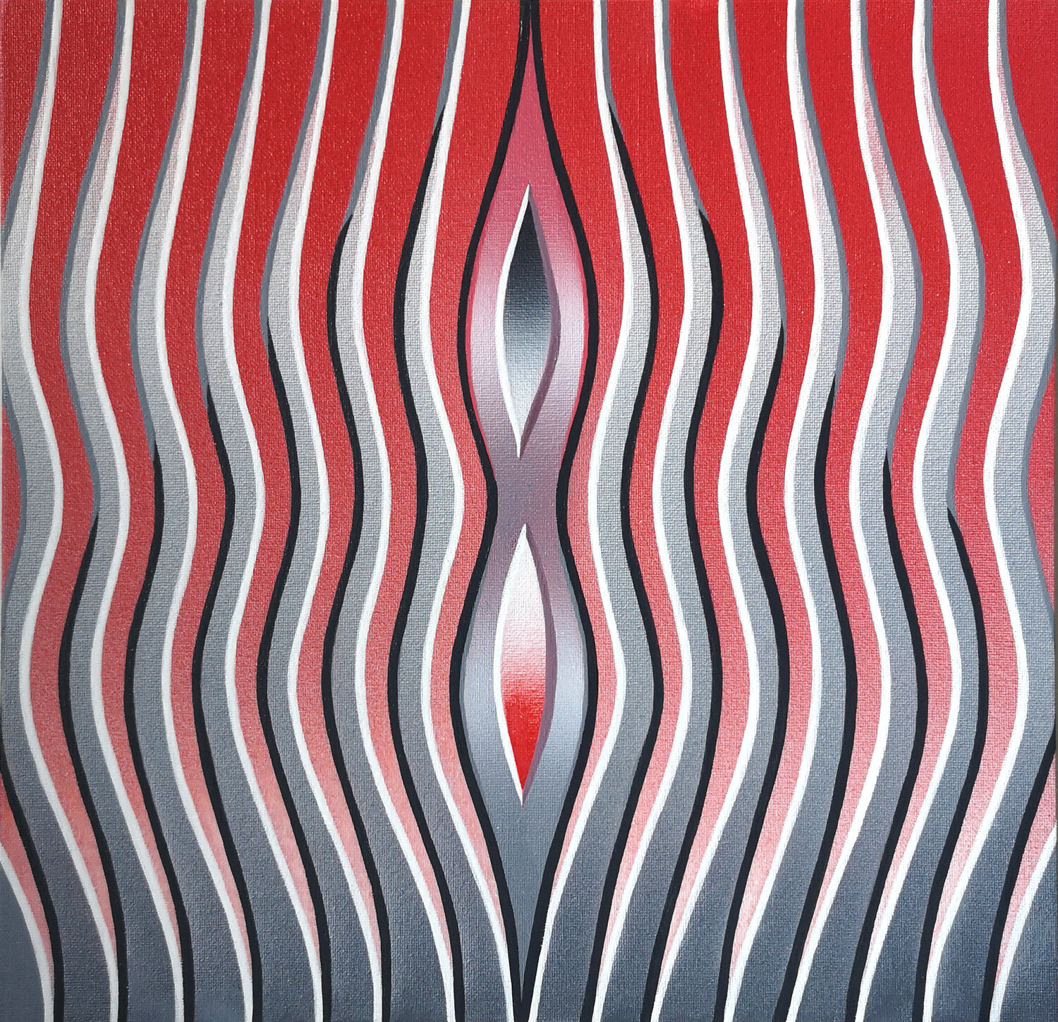 ANZIEHUNG VON GEGENSÄTZEN / Attraction of opposites Krisztina Dózsa-Farkas Original painting for sale