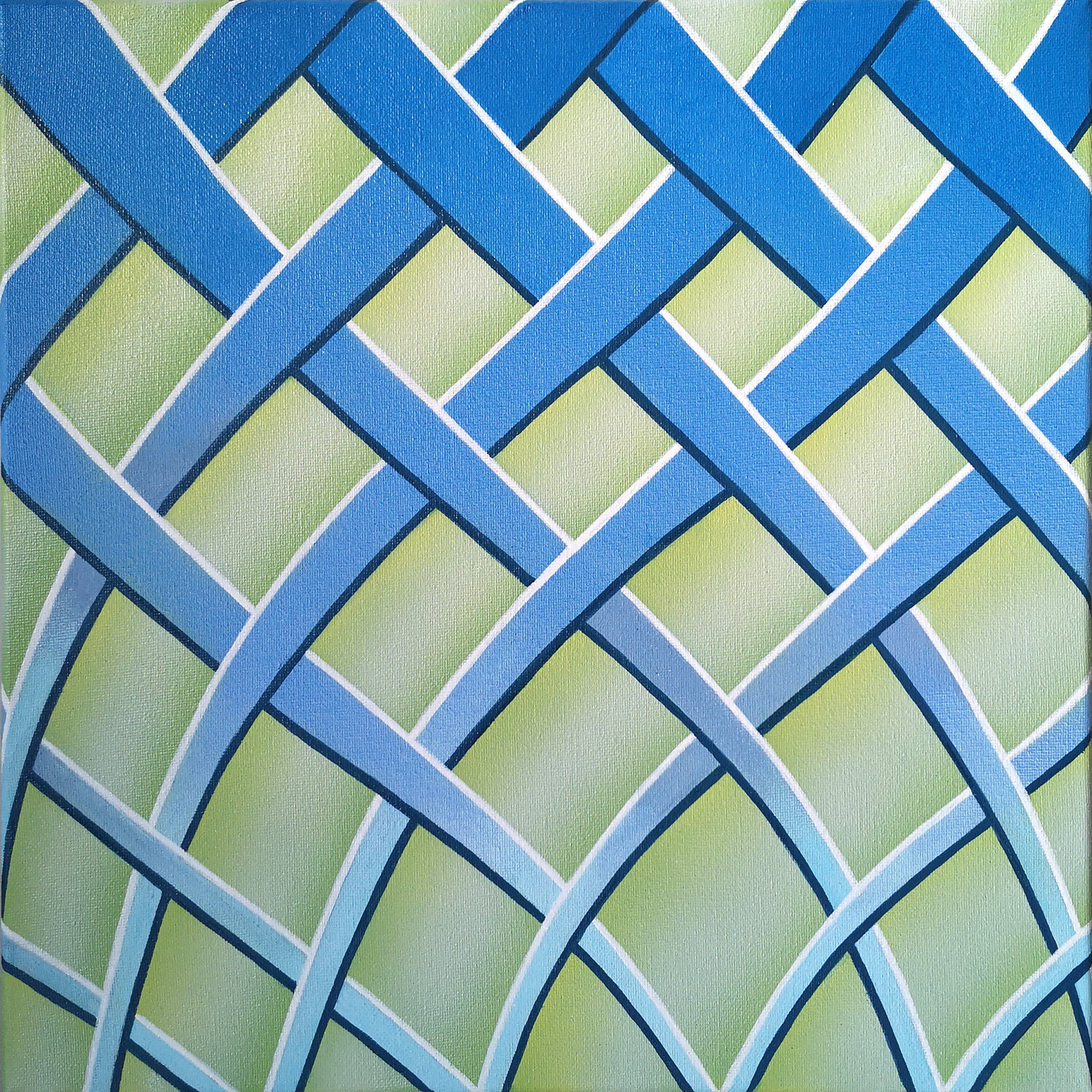 KREUZUNGEN Krisztina Dózsa-Farkas Original painting for sale