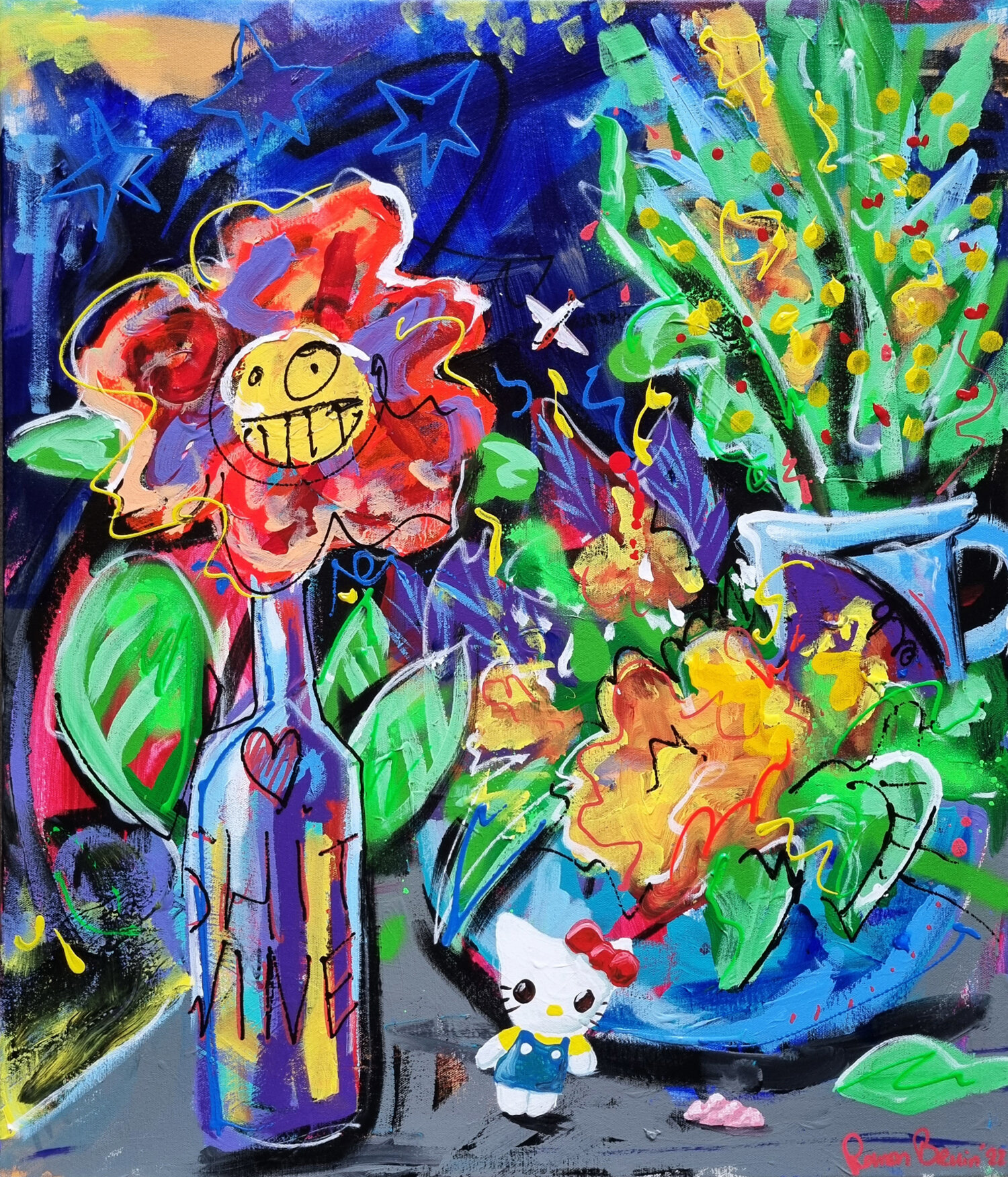 Topic Posca paintings