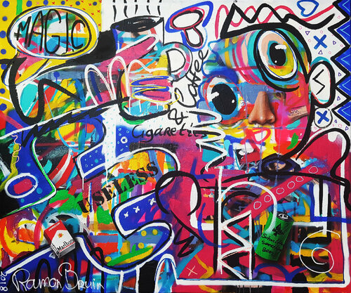 Solid Grip by Ramon Bruin, Painting for Sale on Select