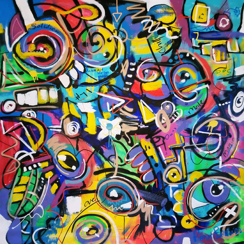 A Brief History by Ramon Bruin, Painting for Sale on Select