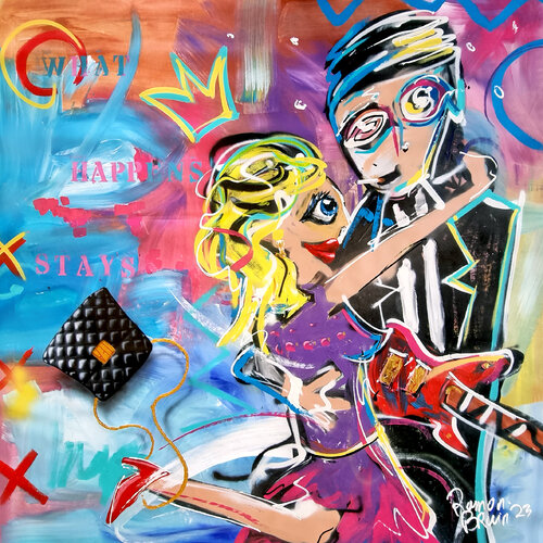 Backstage by Ramon Bruin, Painting for Sale on Select