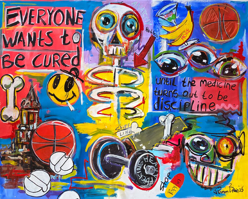 Discipline by Ramon Bruin, Painting for Sale on Select