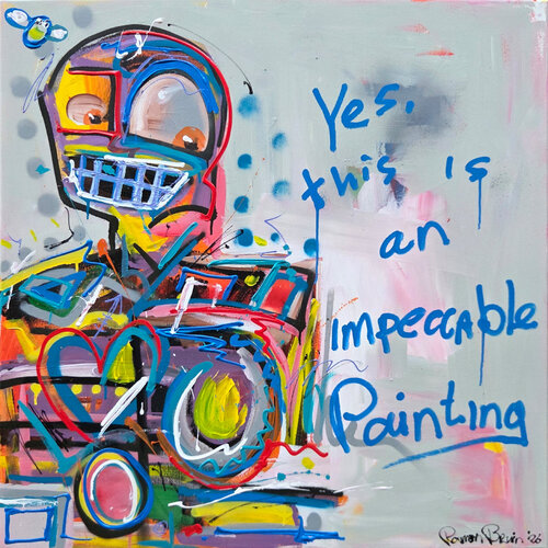 Post Nut Clarity by Ramon Bruin, Painting for Sale on Select