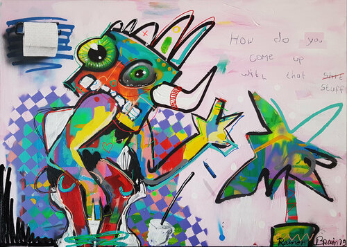 Inspiration Room by Ramon Bruin, Painting for Sale on Select