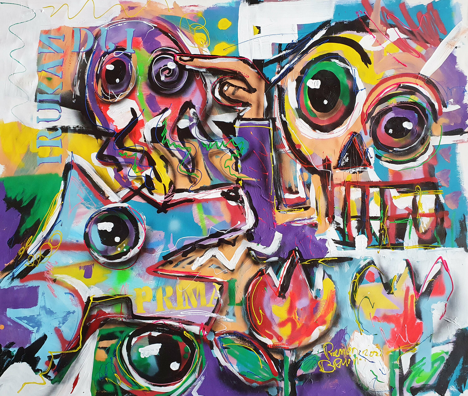 Fair Dinkum Ramon Bruin Original painting for sale