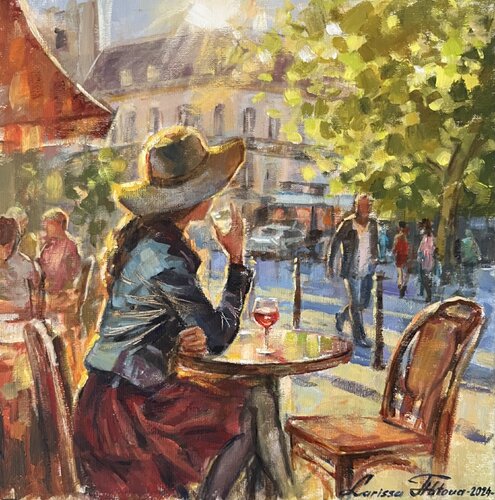 Printemps by Larissa Abtova, Painting for Sale on Select