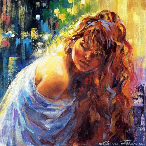 Thoughts by Larissa Abtova, Painting for Sale on Select
