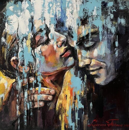 Just love by Larissa Abtova, Painting for Sale on Select