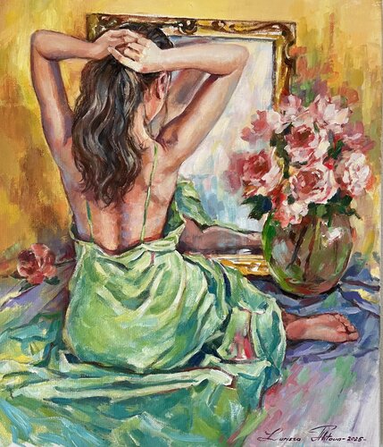 Purity by Larissa Abtova, Painting for Sale on Select