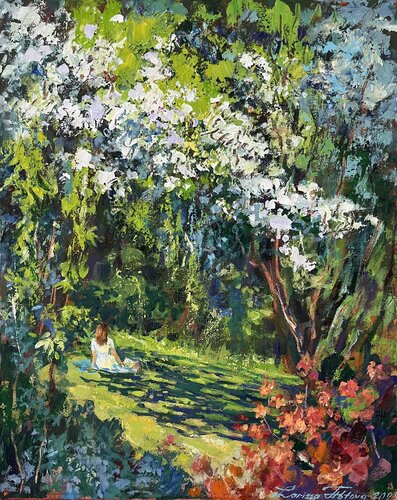 May by Larissa Abtova, Painting for Sale on Select