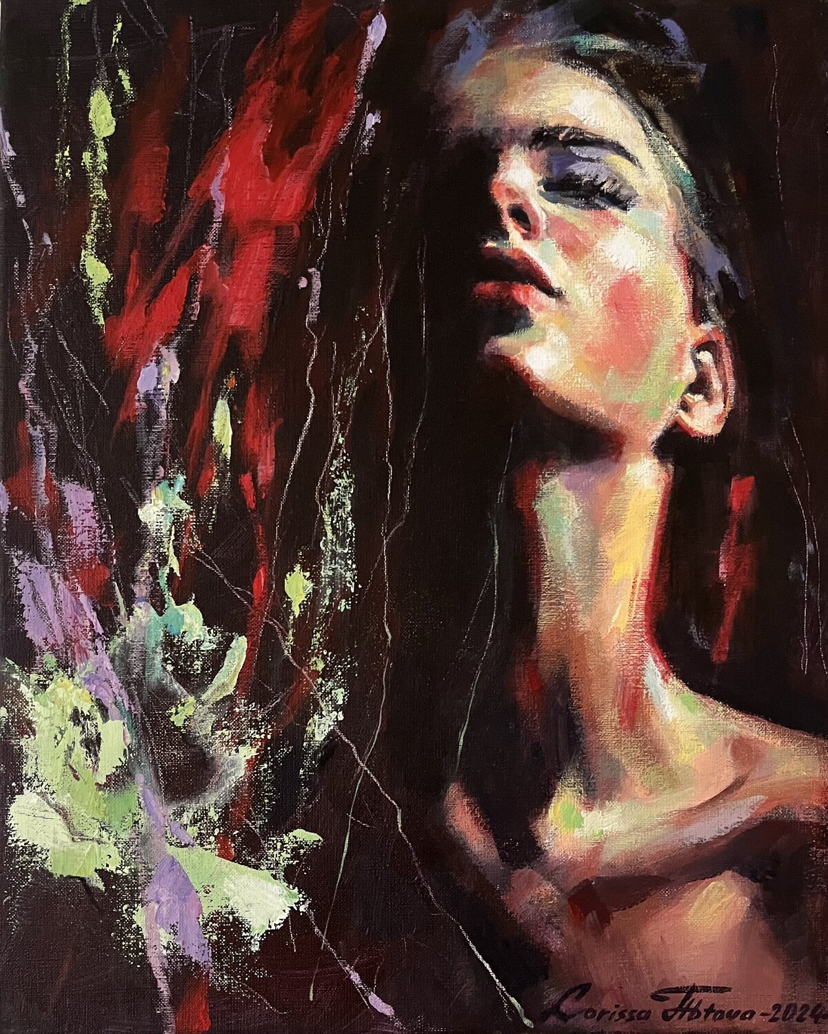 Euphoria Larissa Abtova Original painting for sale