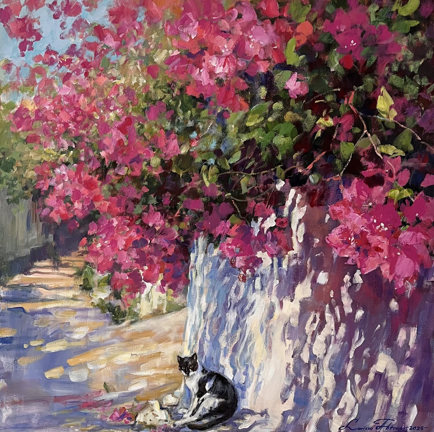Kalimera! Larissa Abtova Original painting for sale