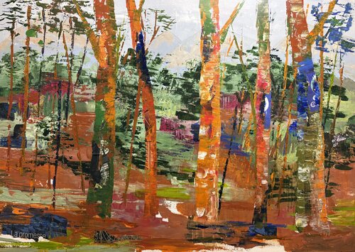 LA Promesse by Florence Maraine Bertrand, Painting for Sale on Select