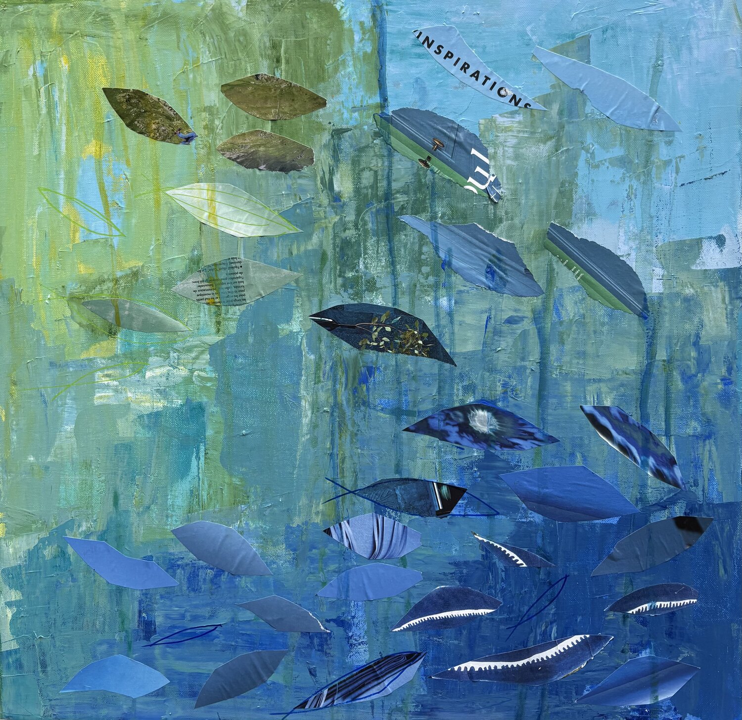 Inspiration Florence Maraine Bertrand Original painting for sale