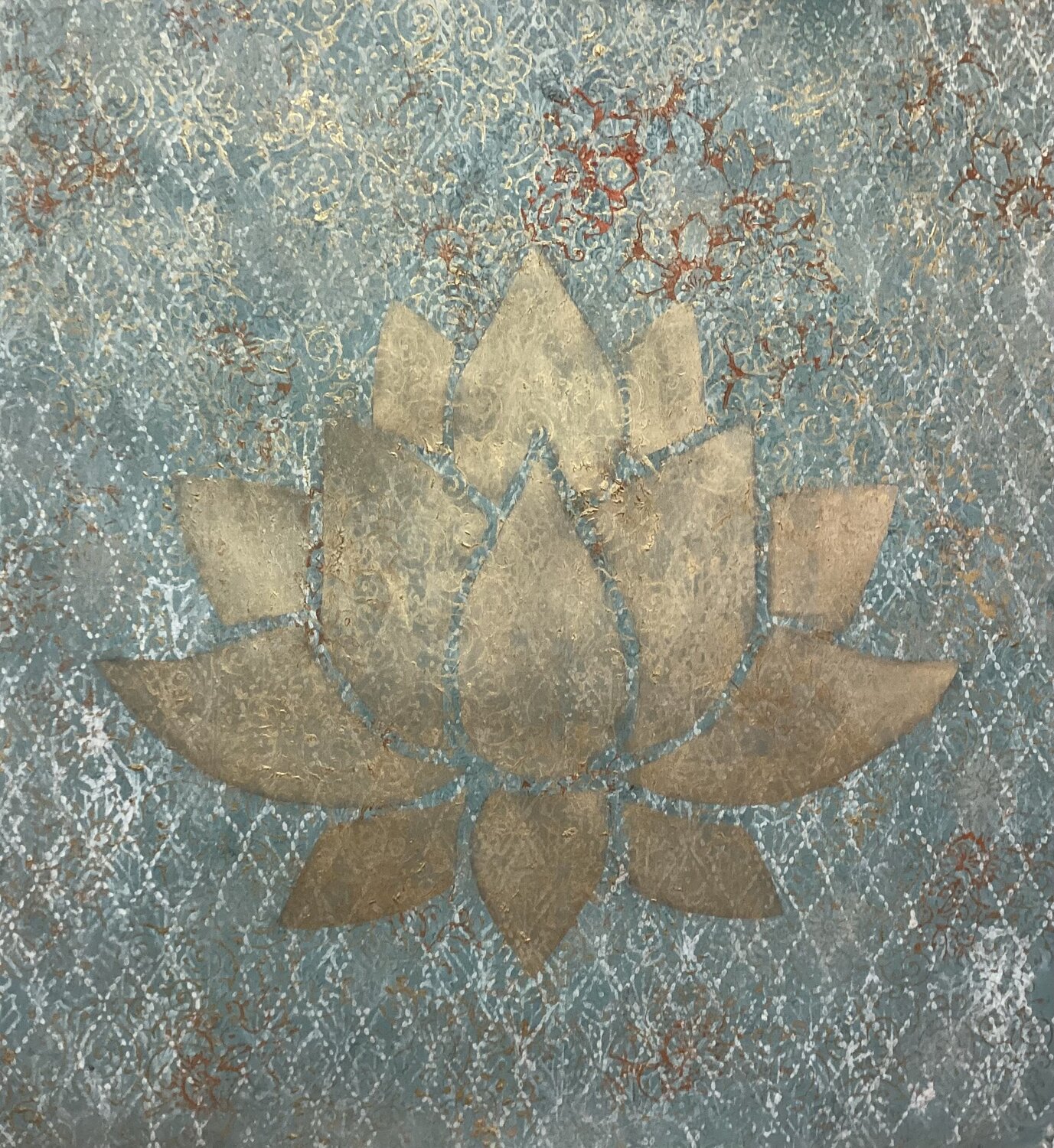 Lotus Marc Janus Original painting for sale