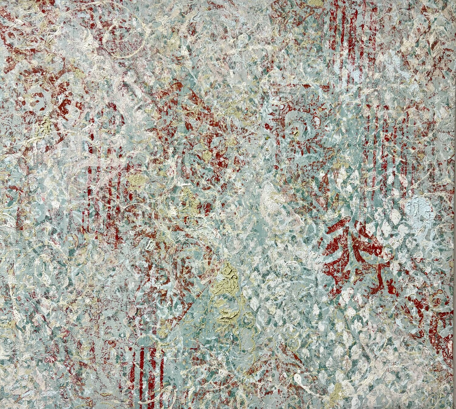Green sky Marc Janus Original painting for sale