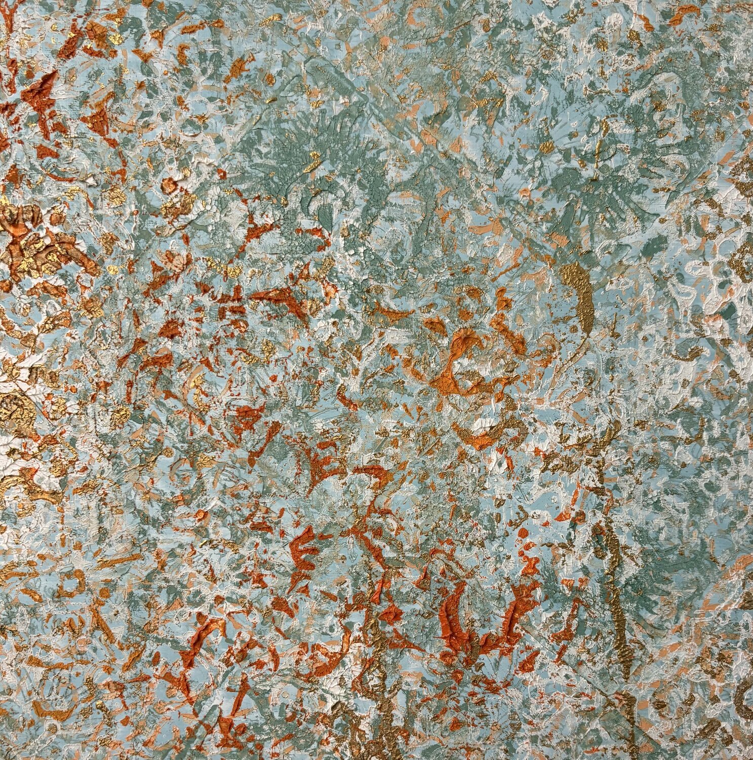 Paradise island Marc Janus Original painting for sale