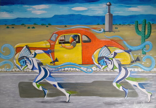 Spiritual Trip by Marco Stocco, Painting for Sale on Select