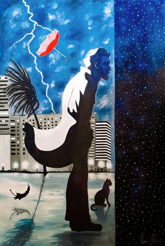 Percezione Cosmica by Marco Stocco, Painting for Sale on Select