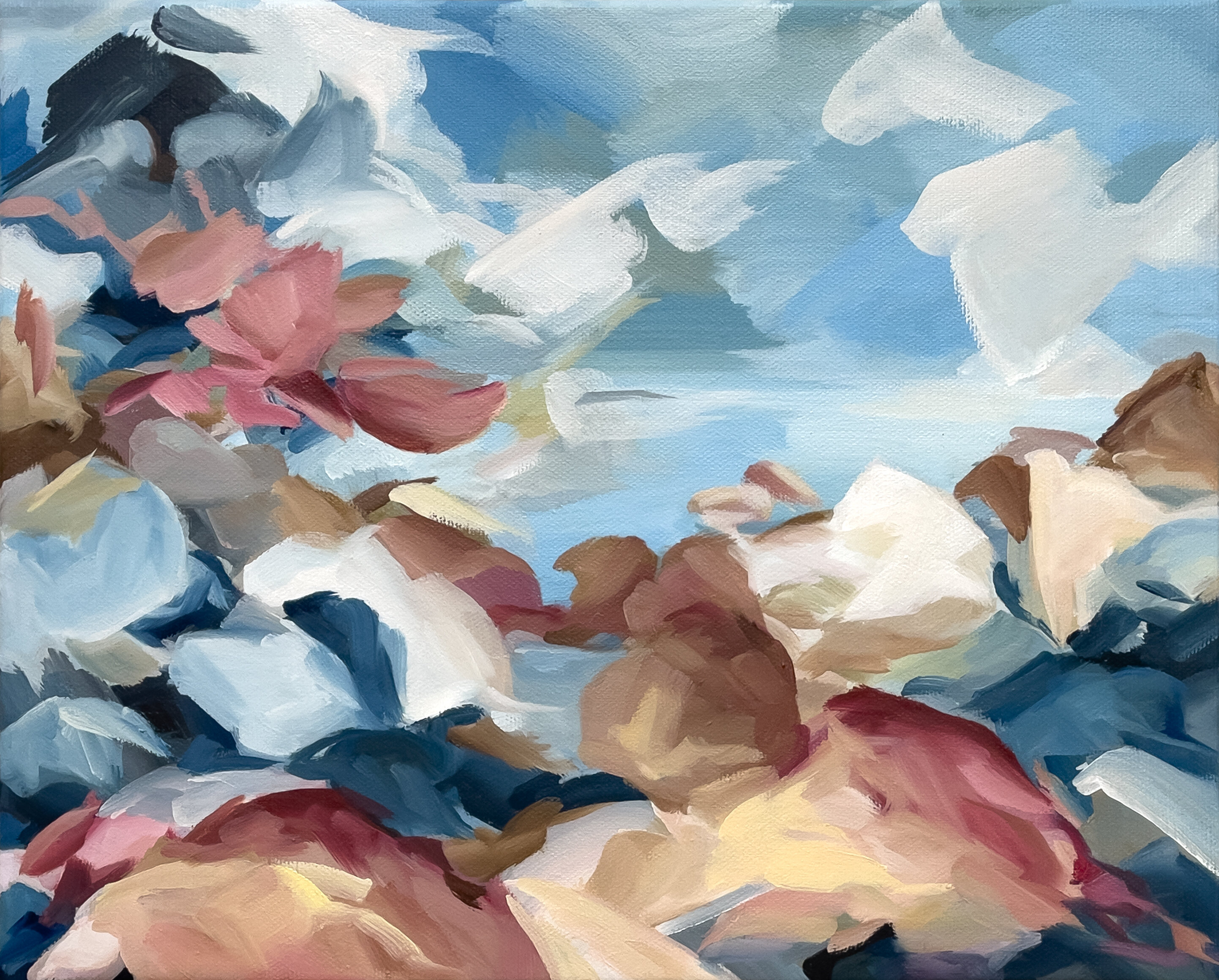 The shore