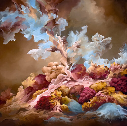 In the beginning by Inès Khadraoui, Painting for Sale on Select