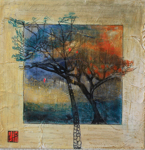 Plier mes mots 2 by Ly-Rose, Painting for Sale on Select
