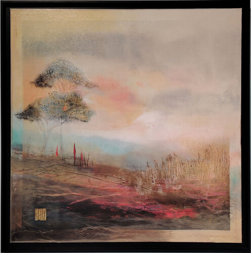 Guerrière, écoute tes sentinelles! by Ly-Rose, Painting for Sale on Select
