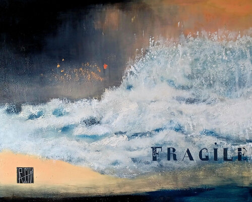 ATTENTION FRAGILE! by Ly-Rose, Painting for Sale on Select