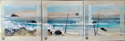 OCEANS by Ly-Rose, Painting for Sale on Select