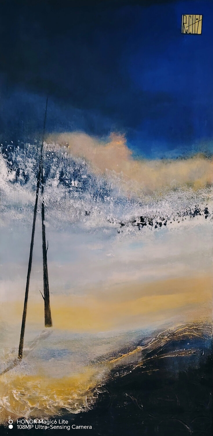 Le jour de Lila Ly-Rose Original painting for sale