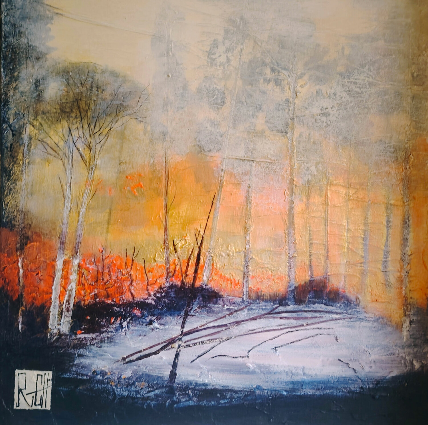 C'est comme ça! Ly-Rose Original painting for sale