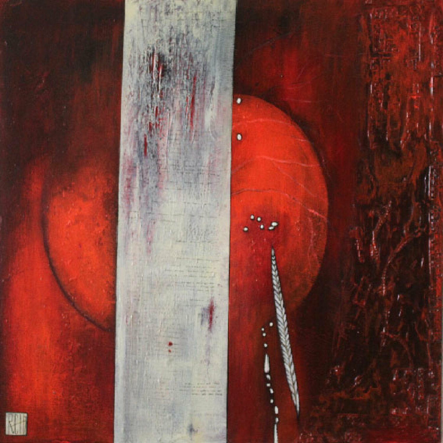 Bois brûlé Ly-Rose Original painting for sale