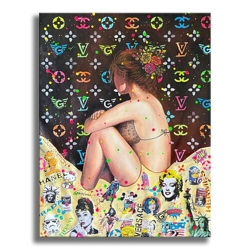Decisions – Original Painting on Canvas by Gardani, Painting for Sale on Select