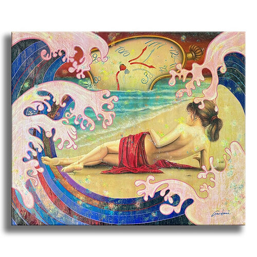 Ocean Breeze - Original Painting on Canvas by Gardani, Painting for Sale on Select