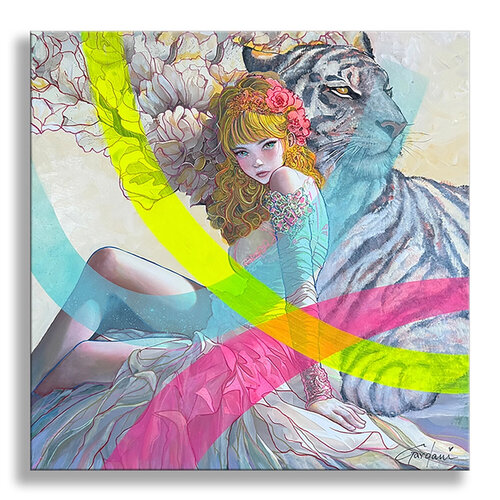 Stormi 2 - Original Painting on Canvas by Gardani, Painting for Sale on Select