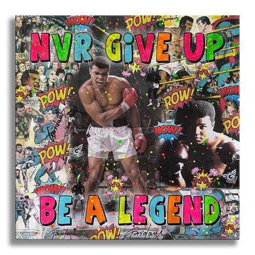 Ali the legend – Original Painting on canvas by Gardani, Painting for Sale on Select
