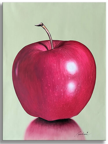 Nobleza - Original Painting on Canvas von Gardani, Malerei kaufen auf Select