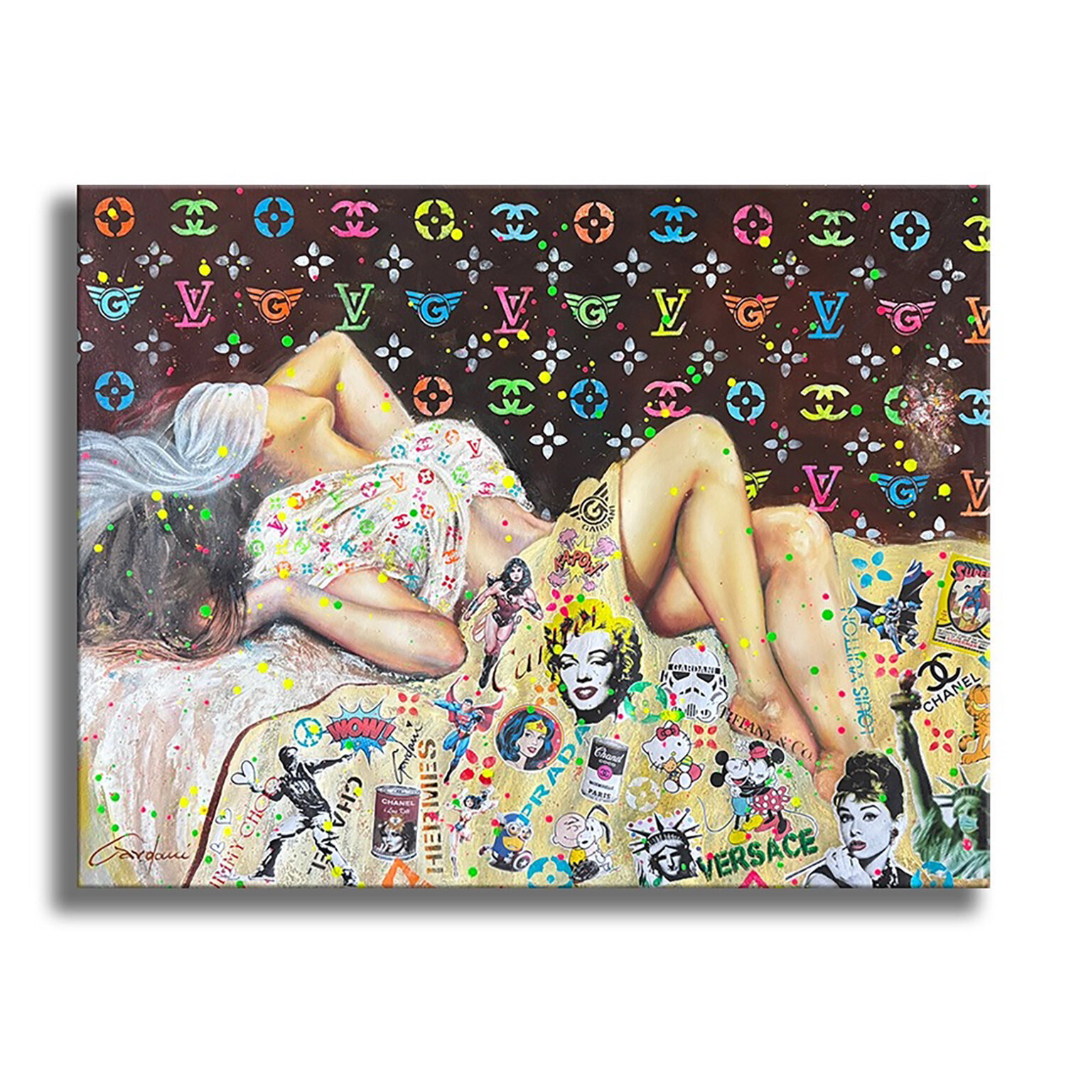 Quite Place – Original Painting on Canvas Gardani Original painting for sale