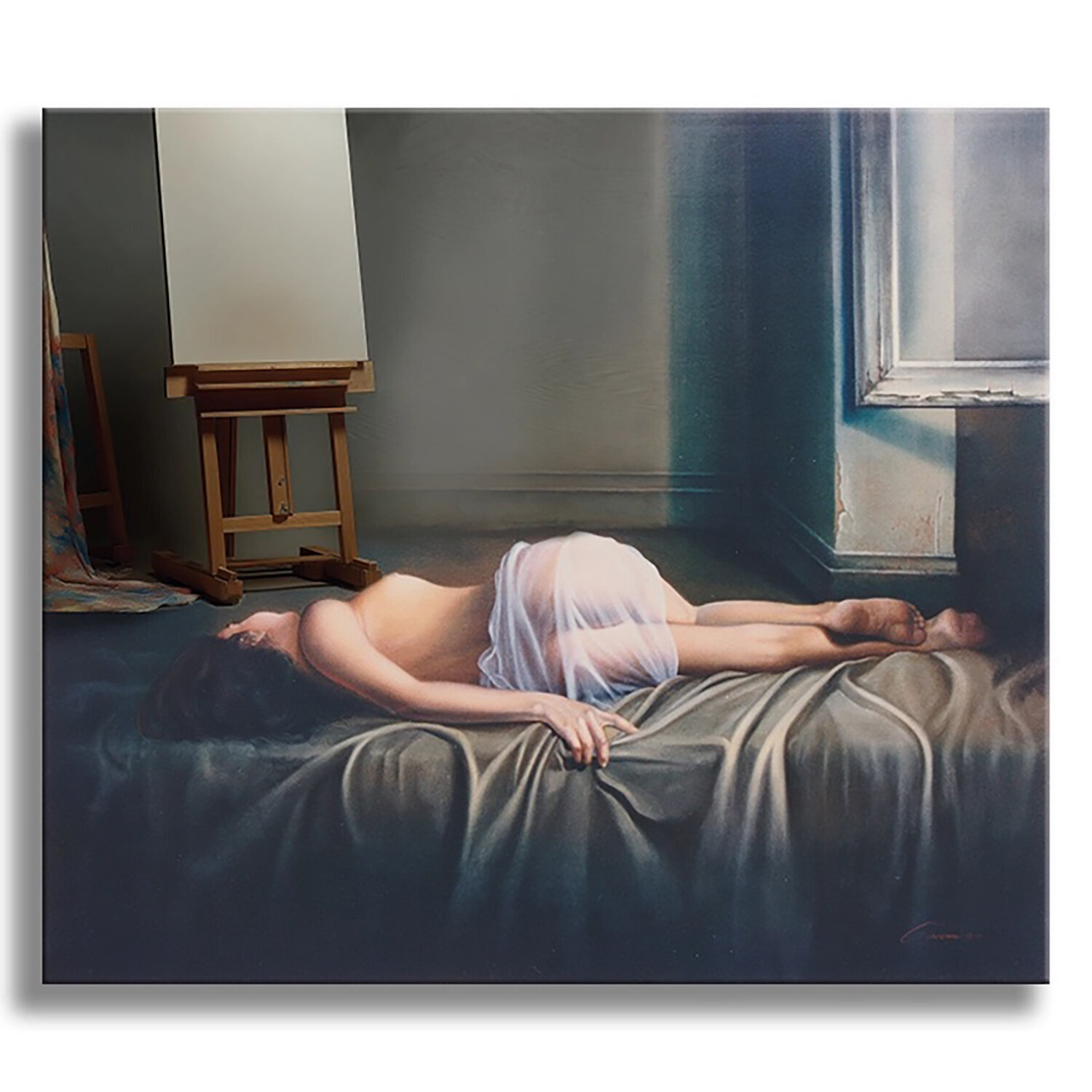 Voices - Original Painting on Canvas Gardani Original painting for sale
