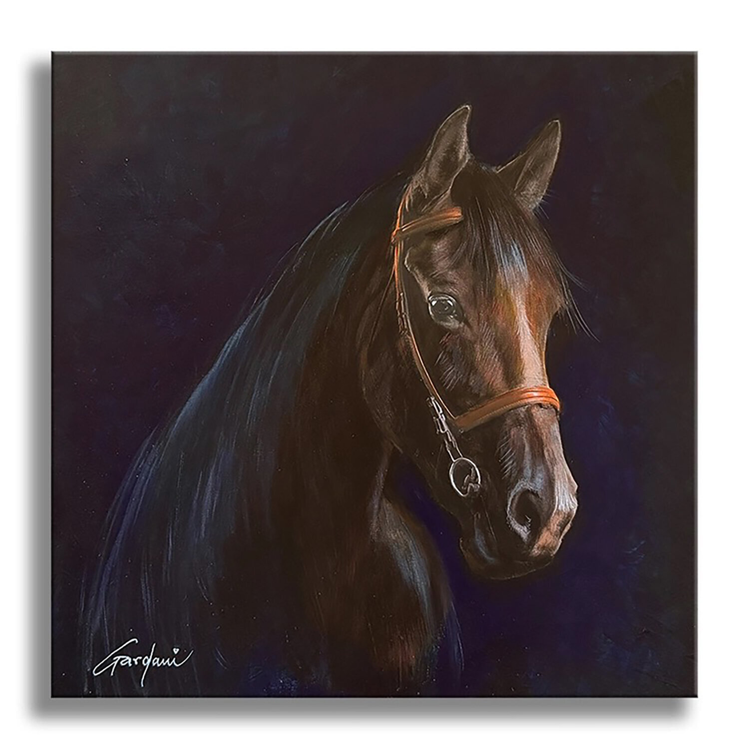 Motion Horse – Original Painting on Canvas Gardani Original painting for sale