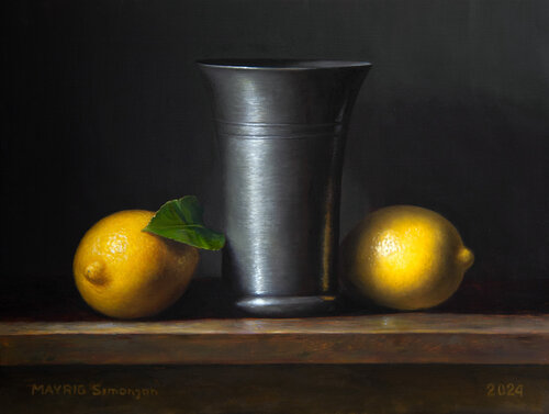 18th Century Lemon Juice by Mayrig Simonjan, Painting for Sale on Select