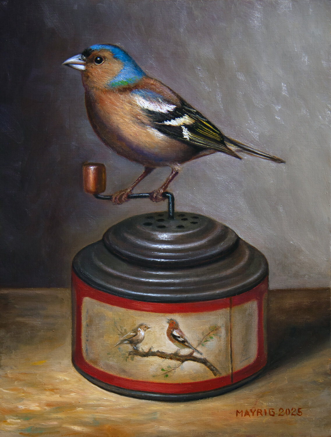 Music by Finch Mayrig Simonjan Original painting for sale