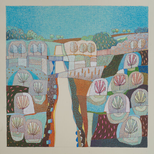 Orchard road#1 by Rob van Hoek, Drawing for Sale on Select